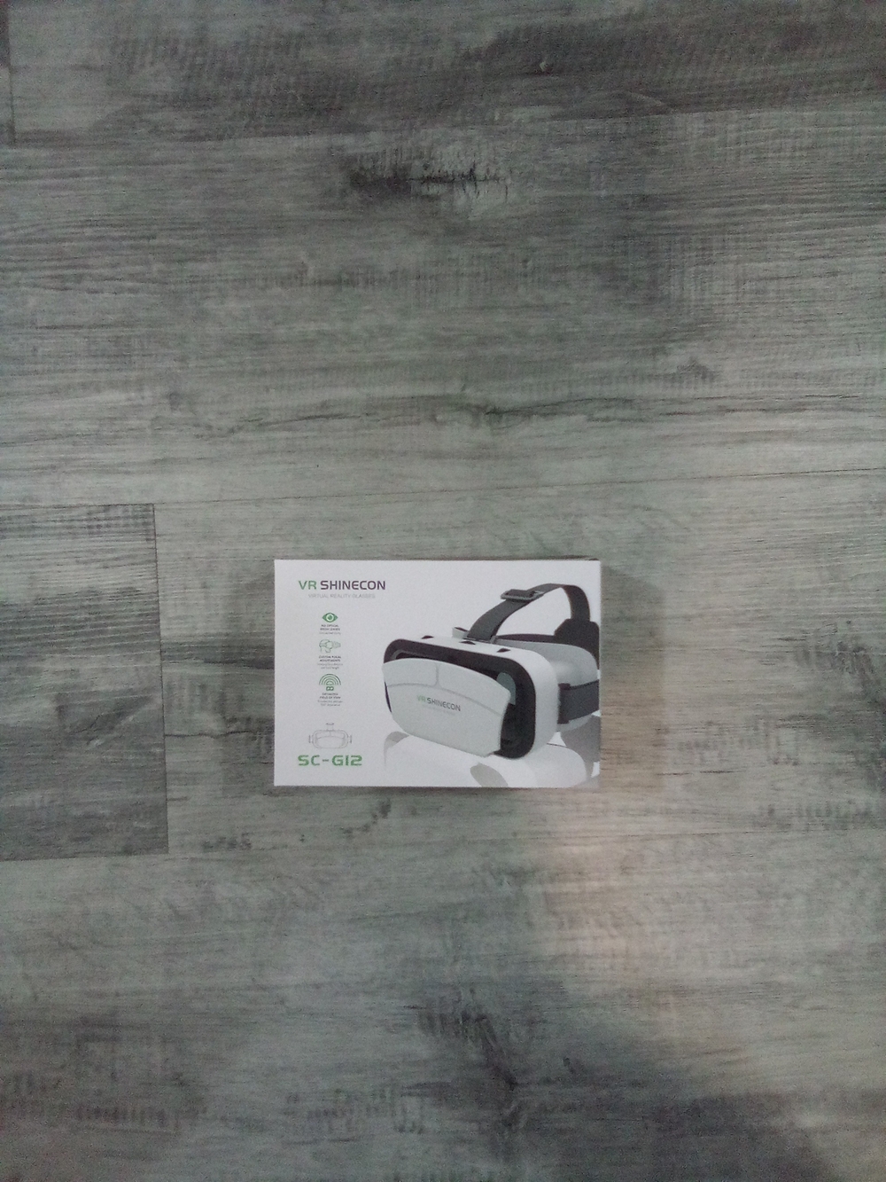 SC-G12 White Smartphone VR Headset - Comfortable Mobile VR